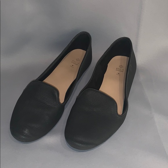 vegan leather loafers